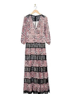 Alice + Olivia Daren Paisley Lace Tiered Cocktail Dress (view 1)