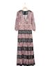 Alice + Olivia 100% Polyester 100% Nylon 100% Silk 100% Nylon 94% Polyester 6% Elastane Paisley Floral Multi Color Cocktail Dress Size 0 - photo 1
