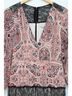 Alice + Olivia 100% Polyester 100% Nylon 100% Silk 100% Nylon 94% Polyester 6% Elastane Paisley Floral Multi Color Cocktail Dress Size 0 - photo 3