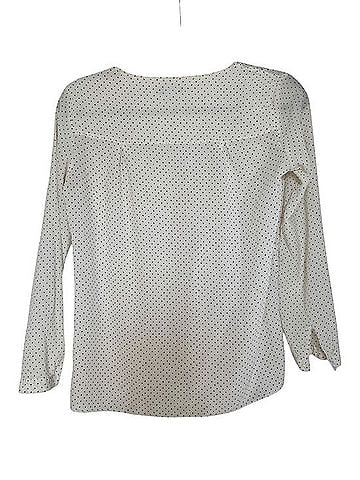 Massimo Dutti Hidden Button Blouse Long Sleeve Blouse (view 2)