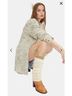 Free People Floral Green Tan Blazer Size M - photo 6