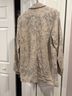 Free People Floral Green Tan Blazer Size M - photo 11