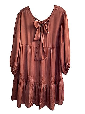 Cleobella Pintuck Tiered Babydoll Mini Dress Casual Dress (view 2)