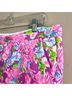 Lilly Pulitzer Floral Pink Purple Shorts Size 6 - photo 4
