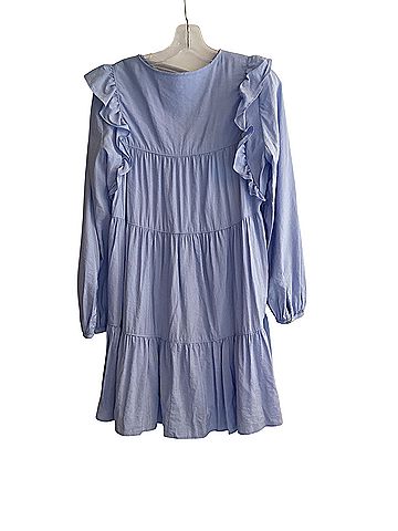 Merlette Soliman Tiered Pima Cotton Mini Dress Casual Dress (view 1)