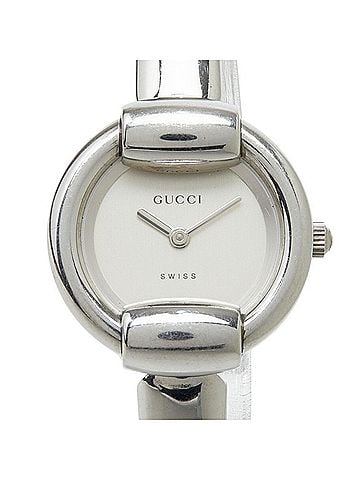 Gucci Gucci Bangle Watch 1400L Quartz Silver Dial Stainless Steel Women's GUCCI (view 1)