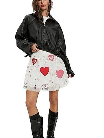 Free People The Sketchbook Skirt Casual Skirt (view 1)