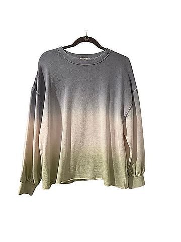 Rails Subtle Dip-Dye Relaxed Sweatshirt Casual Sweaters (view 1)