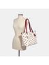 Coach 100% Leather Animal Print Red White Leather Tote One size - photo 8