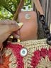 Tory Burch Purple Tan Tote One size - photo 3