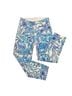 Lilly Pulitzer Floral Blue White Leggings Size S - photo 1