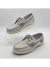 Sperry Top Sider Stripes Gray Ivory Sneakers Size 5 - photo 5