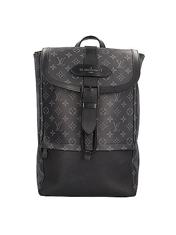 Louis Vuitton Louis Vuitton Saumur Backpack Monogram Eclipse Daypack M45913 Men's LOUIS VUITTON (view 1)