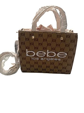 Bebe Leather Satchel (view 1)