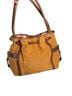 Fossil Floral Brown Multi Color Leather Bucket Bag One size - photo 2