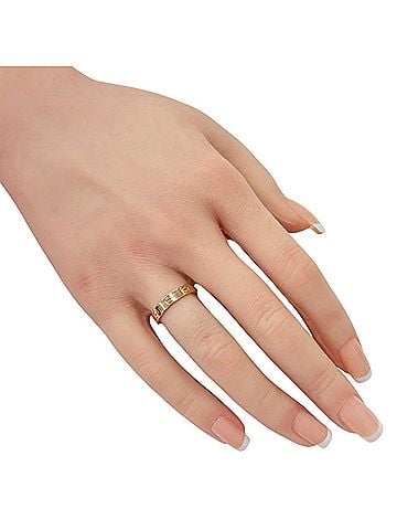Cartier Cartier Mini Love Ring, 1, 18K Pink Gold, Women's CARTIER (view 2)