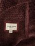 Cole Haan 100% Polyester 100% Acrylic Burgundy Coat Size S - photo 3