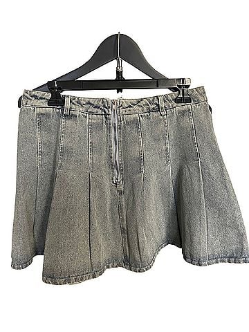 Le Lis Denim Skirt (view 2)