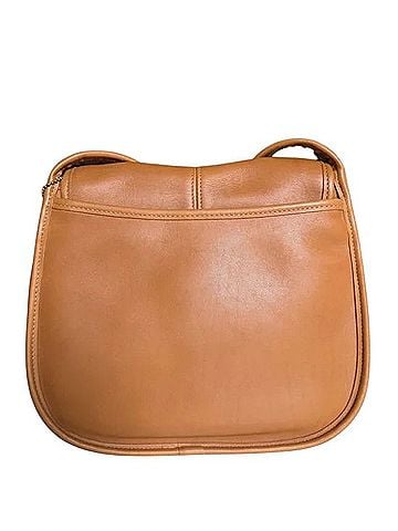 Coach Ergo Small Flap Toffee Leather Shoulder Bag (view 2)