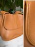 Coach 100% Leather Tan Brown Leather Shoulder Bag One size - photo 5