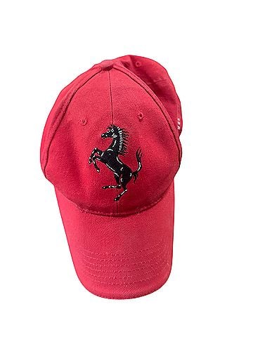 Ferrari Red and Black Horse Hat (view 1)