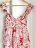 Mac Duggal 100% Polyester Floral Pink Cocktail Dress Size 2 - photo 6