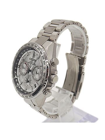 Citizen CITIZEN Eco-Drive GPS Satellite Radio-Controlled Watch Double Direct Flight CC4010-80A Silver Dial (view 2)
