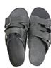 Ugg 100% Leather Black Sandals Size 8 - photo 1