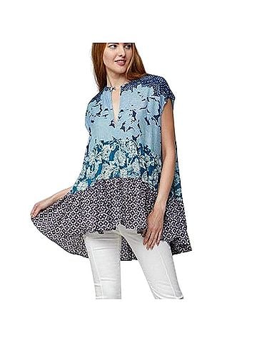 Free People Short Sleeve Blouse (view 1)