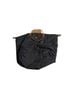 Longchamp 100% Canvas Black Brown Leather Tote One size - photo 2