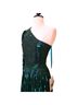 Mac Duggal 100% Polyester Solid Green Cocktail Dress Size 4 - photo 4