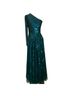 Mac Duggal 100% Polyester Solid Green Cocktail Dress Size 4 - photo 1