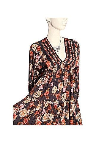 Free People row of roses Casual Dress (view 2)