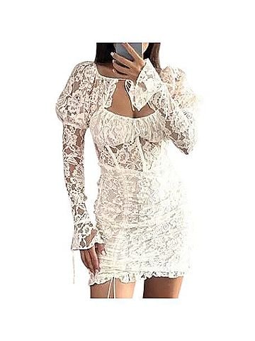 For Love & Lemons Victoria Cocktail Dress (view 1)