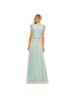 Mac Duggal 100% Polyester Solid Green Cocktail Dress Size 8 - photo 8
