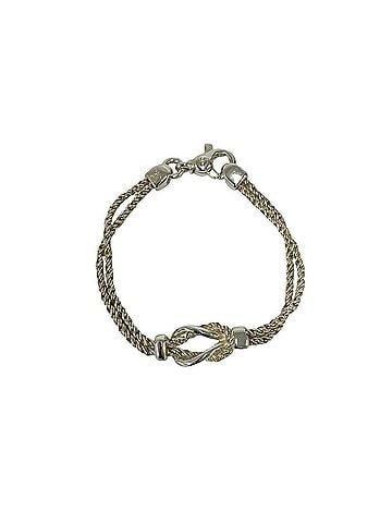 Tiffany & Co. TIFFANY&amp;Co. Tiffany Center Knot Double Rope Chain Bracelet, Sterling Silver 925, Accessory, Silver, Item No. 10964 (view 1)