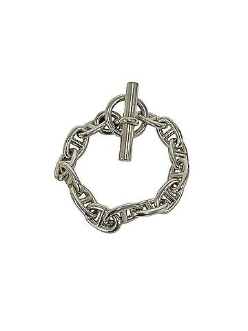Hermès HERMES Chaine d'Ancre MM 13-link bracelet, sterling silver (925), accessory, silver, item number 57440 (view 1)
