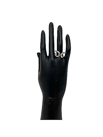 Hermès HERMES Lima Ring, Sterling Silver 925, Accessory, Jewelry, Men's, Women's, Silver, 46327 (view 2)