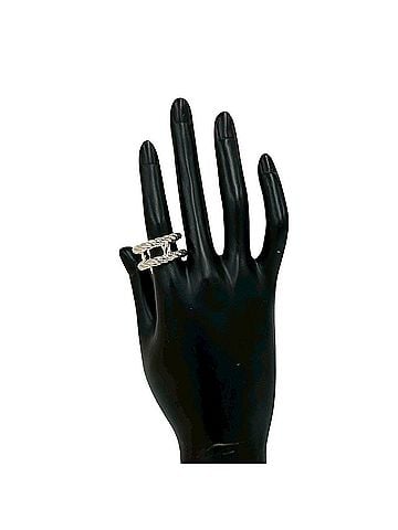 Hermès HERMES Hermes Aleja Ring, Sterling Silver 925, Accessory, Jewelry, Silver, 46341 (view 2)