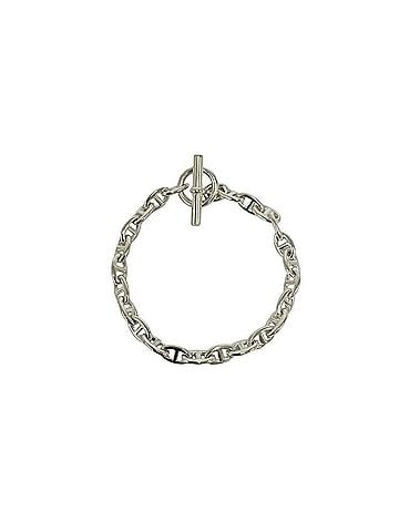 Hermès HERMES Chaine d'Ancre TPM 24-link bracelet, sterling silver (925), accessory, silver, item number 20860 (view 1)