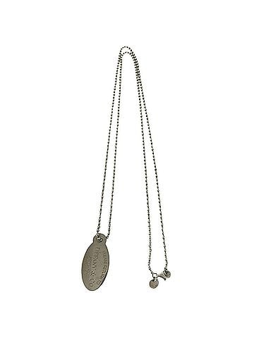 Tiffany & Co. TIFFANY&amp;Co. Tiffany &amp; Co. Return to Oval Tag Necklace, Sterling Silver 925 Pendant, Accessory, Silver, 37328 (view 1)