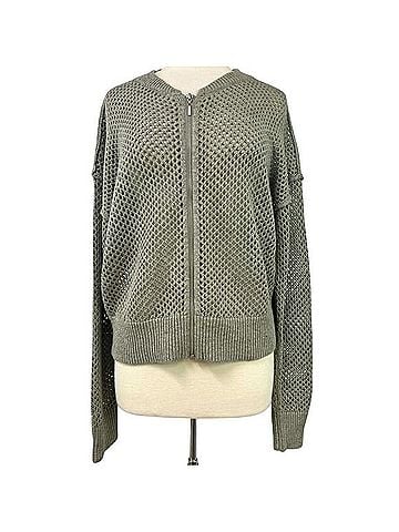 Pilcro by Anthropologie Stitchy Bomber Cardigan (view 1)