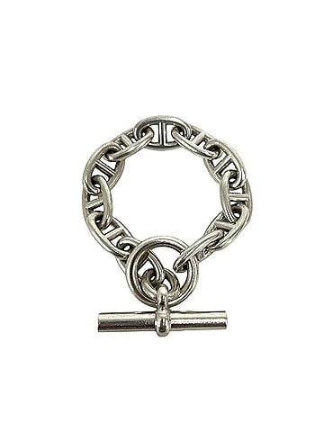 Hermès HERMES Chaine d'Ancre TGM 11-link Margiela era vintage bracelet, sterling silver 925, accessory, 33041 (view 1)