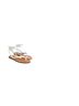 J.Crew 100% Leather White Tan Sandals Size 8 - photo 6