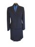Travis Ayers 100% Polyester Blue Blazer Size 12 - photo 1