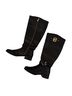Michael Kors 100% Leather Black Boots Size 6 1/2 - photo 2