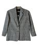Madewell Graphic Gray Black Blazer Size M - photo 1