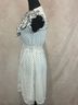 H&M Polka Dots White Black Casual Dress Size 4 - photo 7