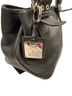 Tignanello 100% Leather 100% Polyester 100% Pvc Solid Black Silver Shoulder Bag One size - photo 2
