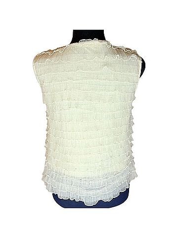 Blue Tassel Tank Top (view 2)